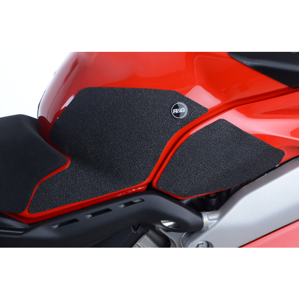 R&G R&G Tank Traction Grips for Ducati Panigale V4, V4S, Speciale '18-'21, V4R '19-'21 & Streetfighter V4 (S) '20-'22 Models